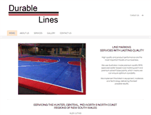 Tablet Screenshot of durablelines.com